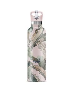 Tropique | 25oz. Insulated Water Bottle with matching creme colored lid tropical peacock design Stylish Water Bottles, Stocking Fillers For Her, Peacock Design, Stainless Steel Bottle, Insulated Water Bottle, Wall Insulation, Tropical Paradise, Intricate Design, Jewellery Boxes