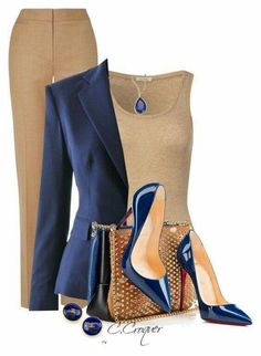 Business Professional Outfits For Women 2023, Casual Monday Outfit Work, Mode Shoes, 일본 패션, Robes Vintage, Professional Attire, Karen Kane, Looks Chic, 가을 패션