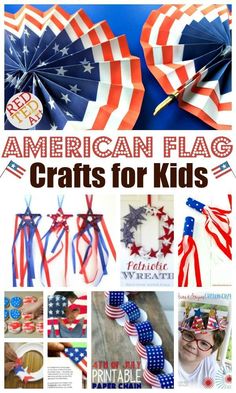 the american flag crafts for kids