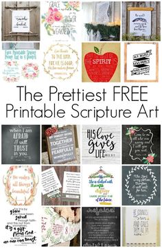 the prettiest free printable scripture art