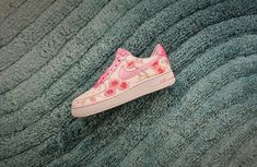 Cherry Blossom Custom Air Force 1 Sneakers - Floral design shoes 🎨Artwork: - May vary slightly - Embroidery attached with heat transfer - Handpainted with special acrylic paint -Pink Laces available 👟Sneakers: -100 % Authentic Air Force 1 Sneakers, purchased from official Nike site or store 📐Size: -C (Child) Y (Youth) W (Women) M (Men.) -Women's sizes might be converted into their equivalent Youth's or Men's: 6.5Y - 8W or 8.5M - 10W, for example. Please refer to the Size Guide. 📦What is incl Pink Floral Print Lace-up Sneakers, Pink Lace-up Sneakers With Floral Print, Pink Floral Print Sneakers With Round Toe, Pink Hand Painted Casual Custom Sneakers, Casual Pink Hand Painted Custom Sneakers, Casual Hand Painted Pink Custom Sneakers, Spring Pink Lace-up Custom Sneakers, Cute Pink Custom Sneakers With Round Toe, Pink Hand Painted Low-top Custom Sneakers