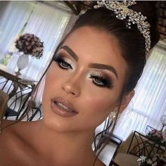 Glam Bride Makeup, Wedding Eye Makeup, Glam Wedding Makeup, Glam Bride, Wedding Day Makeup, Glam Makeup Look, Wedding Makeup Looks, Makijaż Smokey Eye