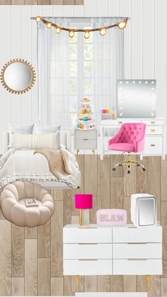 #preppy#preppyroom#tour#pink Bedroom, Pink