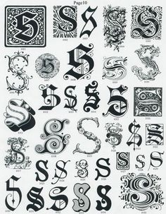 some type of alphabets and numbers with different designs on the upper half of each letter