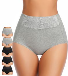 PRICES MAY VARY. *【Soft Comfy & Loose Underwear】Misswho underwear made from soft, stretchable and breathable fabric, super comfy to wear. These panties are not only suitable for Everyday Use, but specially great for Postpartum Recovery.If you just had a c-section, these panties are absolutely your lifesaver, high rise way above the incision. 【Comfy Full Coverage】 The high waisted underwear past belly button.Fit perfectly. 【No Digging, No Rolling, No Slipping】Cotton & spandex offer a smooth, soft Cheap Party Brief Intimates, High Waisted Briefs, C Section, Postpartum Recovery, Lounge Lingerie, Postpartum, Belly Button, Briefs, High Waisted