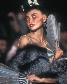 Irina Pantaeva for Christian Dior by John Galliano Fall/Winter 1997 Ready-to-Wear. © Maayan (#IrinaPantaeva #ChristianDior #JohnGalliano #1997 #90s #90sFashion #Fashion) Irina Pantaeva 90s, John Galliano Dior, Galliano Dior, Fashion Archive