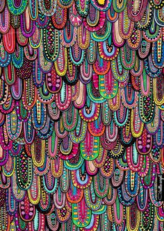 an image of a colorful background with lots of beads