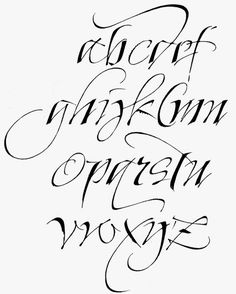 some type of calligraphy that is in the style of an old english letter,