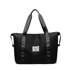 Item Description:- --Sitravel Bag Women's -- Dry Separation Sports Shoulder Bag Tote Bag --Lightweight Storage Bag -- Gym Bag --Waterproof Duffel Bag --Size:42cmx22cmx(30cm-43cm) 0.56kg --With Zipper On The Bottom -- It Conveniently Convert The Length And Capacity Of The Bag Black Shoulder Bag For Weekend Trips, Portable Black Travel Bag, Black Tote Shoulder Bag For Weekend Trips, Black Bags With Adjustable Strap For Weekend Trips, Black Gym Bag Large Capacity For Weekend Trips, Black Large Capacity Rectangular Travel Accessories, Large Capacity Black Rectangular Travel Accessories, Black Rectangular Bags For Weekend Trips, Casual Large Capacity Black Luggage