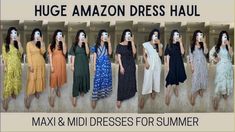 #amazon #amazonfashion #amazonhaulHi friends! Sharing a huge dress haul from Amazon, one of my favorite place to shop! Let me know which dress is your favori... Maxi Dress Amazon, Dresses For Spring, Midi Maxi Dress, Glamorous Evening Gowns, Amazon Fashion, Try On, Maxi Dresses, Evening Gowns