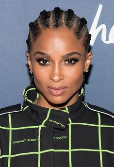 Harlem Fashion, Long Cornrows, Cornrows Natural Hair, Stacy London, Randy Jackson, Hairstyle Braids, Natural Afro, Weave Ponytail Hairstyles, Pulled Back Hairstyles