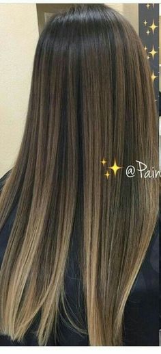 Hair With Highlights Brown, Highlights Brown Hair Balayage, Balayage Straight Hair, Brown Straight Hair, Best Hair Color, Hair Color Streaks