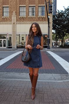 September Best Sellers Christian Girl Autumn, Mini Dress Outfits, Christian Girl, Denim Mini Dress, Fashion Fits, Outfit Inspo Fall, Mini Shift Dress, Fall Winter Outfits, Fall Outfit