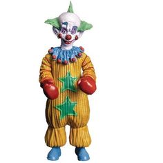 Scream Greats Killer Klowns From Outer Space Shorty 8-Inch Figure - by Trick Or Treat Studios Studio Killers, Killer Klowns From Outer Space, Trick Or Treat Studios, Figure 8, Action Figures Collection, Halloween Masks, Action Figure Accessories, Iconic Characters, Bobble Head