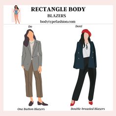 Best Work Clothing Styles for Rectangle Body Shape Rectangle Outfits, Inverted Triangle Body Shape Outfits, Triangle Body Shape Outfits, Fashion Terminology