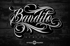 Familia Tattoo Lettering Font Best Cursive Fonts, Urban Tattoos, Cursive Tattoos, Script Fonts Design