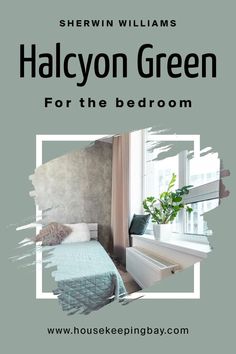 Halcyon Green  for the Bedroom by Sherwin Williams Family Room Walls, Sherwin Williams Colors