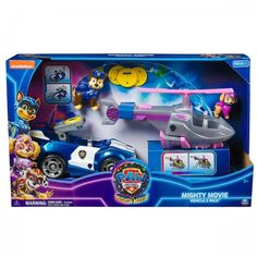 paw patrol mighty movie vehicle playset