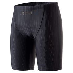 men's boxer shorts in black pinstripe