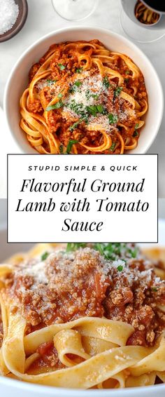 Image for Flavorful Ground Lamb with Tomato Sauce