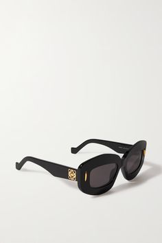 LOEWE EYEWEAR Screen square-frame acetate sunglasses | NET-A-PORTER Loewe Sunglasses, Acetate Sunglasses, Eyewear Womens, Vacation Outfits, Square Frames, Net A Porter, Gold Tone Metal, Women Collection, Luxury Design