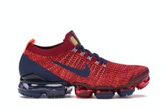 Sporty Red Winter Sneakers, Sporty Red Sneakers For Fall, Nike Air Vapormax Flyknit 3, Nike Runners, Nike Air Vapormax Flyknit, Nike Vapormax, Vapormax Flyknit, Nike Air Shoes, Nike Shoes Air Max