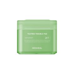 A perfect treatment to keep skin calm and balanced, whether as an after-cleanse toner pad or an intensive mask. Mediheal's Tea Tree Trouble Pad uses TeatreePair™ Complex to soothe redness and irritation while controlling oil production. • SQUARE PADS: Made of 100% plant-based gauze pad without dyes, Mediheal’s Tea Tree Trouble Pad is ideal as a daily toner as well as a 15-minute intensive blemish and oil control treatment. The rounded corners ensure a comfortable and perfect fit on the forehead, Skin Prep, Effective Skin Care Products, Cleansing Oil, Skin Concern, K Beauty, Korean Skincare, Acne Prone Skin, Revlon, Irritated Skin