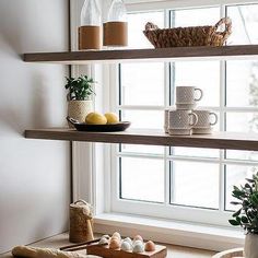 the kitchen counter is clean and ready to be used as a breakfast nourishment