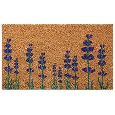 Return Policy Fast Delivery Trusted seller "Purple English Lavender Flower Doormat, 18" x 30" Product Description When it comes to these doormats, outdoor decor is what they are meant to be Each flower doormat is available in 18" x 30", fitted for your home's single entryway Made out of coco coir and PVC, these doormats are meant for quality and durability Each doormat is a breeze to clean by brushing, shaking, or washing using a hose UV resistance acts as a barrier against the sun, protecting it from the outdoors Shipping Returns Payment Shipping Shipping is FREE to all addresses other than APO/PO boxes in the lower 48 states. All our stock ships from US-based warehouses. Shipped via USPS or UPS (depending on location and package weight) Unless stated otherwise, all orders will ship withi Silk Wreaths, Lavender Silk, Lavender Wreath, English Lavender, Coir Mat, Purple Decor, Lavender Flower, Spring Door, Welcome Door Mats