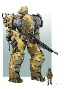 Power Armour, Mech Suit, Spaceship Art, Transformers Artwork, Robot Design