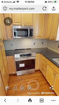 the kitchen is clean and ready to be used by someone in their home or business