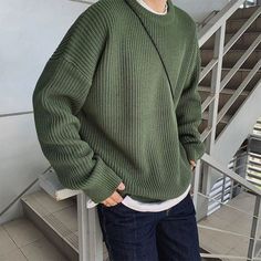 Woolen Clothes, Fits Streetwear, Sweaters Men, Slim Fit Sweater, Pullover Mode, Solid Color Sweater, Fashion Sweaters, Hipster Man, Trendy Sweaters