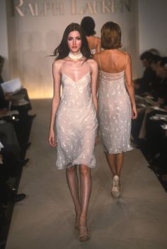 Ralph Lauren Spring Summer 1998 Winter Dress Outfits, 90s Dress, Ralph Lauren Dress, It Girl