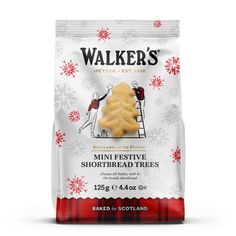 walkers mini festive shortbread trees