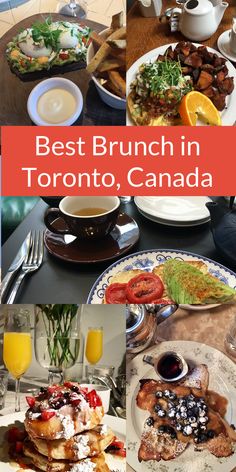 the best brunch in toronto, canada