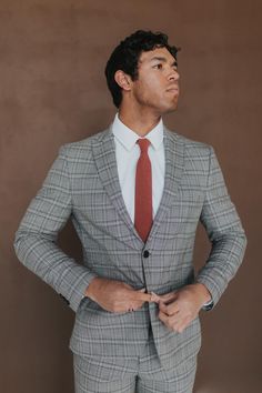 We pride ourselves in offering our customers some of the best skinny ties money can buy. Each DAZI tie is handmade from high quality imported fabrics. Features: Approx. 2.5" wide at the tip Approx. 58" in length 50% Cotton, 50% Linen Don't forget a matching pocket square! Shop our Rust Pocket Square. Double Windsor, Boys Ties, Cool Ties, Tall Guys, Pocket Square, Don't Forget, Rust, Most Beautiful, Cool Designs