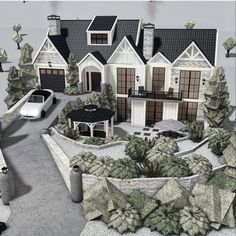 Bloxburg Beach House, Winter House Exterior, Tiny House Layout, Diy House Plans, House Floor Design