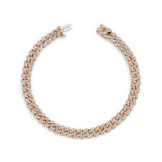 LINK COLLECTION: The SHAY Diamond Pave Mini Link Bracelet. Details: 18K Gold: 10.05gr White Diamonds: 1.65cts Adjustable length: 6.5in Width: 5mm Closure: Box with Tongue & Safety Clasp Available in Rose, Yellow, White & Black Gold Product Number: SB53 Not sure of sizing? See our chart HERE. Please CONTACT us to further customize the size or gemstone or LIVE CHAT with one of our team now. All of our stones are natural and untreated which may result in slight variances in color, shape, an Luxury Formal Chain Bracelet With Pave Setting, Luxury Cubic Zirconia Tennis Bracelet With Solid Link Construction, Luxury White Gold Tennis Bracelet With Chain, Elegant White Gold Tennis Bracelet, Formal Tennis Link Bracelet, Elegant Chain Link Tennis Bracelet, Luxury Gold Bracelet With Sparkling Stones For Formal Occasions, Luxury Gold Diamond Bracelet With Sparkling Stones, Luxury Diamond Gold Bracelet With Sparkling Stones