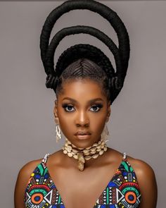 African Natural Hair, Natural Hair Wedding, Dramatic Hair