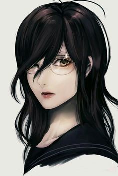 Danganronpa Toko Fukawa, Danganronpa Toko, Black Hair Pale Skin, Danganronpa 2, Dangan Ronpa, Super Danganronpa