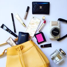 Radley yellow handbag flatlay Handbag Flatlay, Bag Photography, Yellow Handbag, The Bag, Color Photography, Flat Lay, Composition, Handbags, Yellow