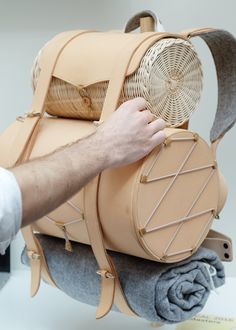 Aventure Romantique by Alexis Tourron Dubai Design Week, Dubai Design, Sacs Design, Leather Projects, Design Concepts, Backpack Bag, Design Milk, Fantasy Clothing, Fantasy Fashion