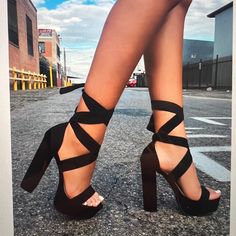 Never Used. Brand New Fashion Nova Shoes, Plot Twist, Black Heels, Fashion Nova, Black Color, Women's Fashion, Twist, Size 6, Women Shoes