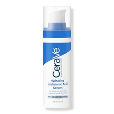 Hydrating Hyaluronic Acid Face Serum with Vitamin B5 for Dry Skin - HYDRATING HYALUR ACID FACE SERUM 1.0OZBenefitsProvides 24-hour hydration for normal to dry skin with hyaluronic acidInstantly delivers smoother, softer skinRefreshing gel-cream facial serum formula replenishes hydrationThe layerable facial serum formula can be used on its own or before moisturizerHelps restore the protective skin protective barrier with ceramidesHelps soothe the skin with vitamin B5 and niacinamideNon-comedogeni Best Hyaluronic Acid Serum, Mac Diva, Cerave Skincare, Serum For Dry Skin, Hyaluronic Serum, Hydrating Cleanser, Skin Medica, Retinol Serum, Hyaluronic Acid Serum