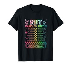 PRICES MAY VARY. Registered Behavior Technician RBT Behavioral Therapist Shirt, rbt shirts for women, behavior technician, rbt shirt, behavior analyst shirt , rbt, behavior shirt, therapist shirt, speech therapy shirts for women, speech therapy shirt Great gift with positive saying for RBT, homehealth, essential worker, student, hospital employee for birthday, Christmas. Makes a great for yourself,family,friends and loved ones to wear during the occupational therapy month Lightweight, Classic fi Rbt Outfits, Registered Behavior Technician Quotes, Rbt Cricut, Aba T Shirts, Bcba Shirt Ideas, Cute Rbt Shirts, Speech Therapy Shirts, Behavior Analyst, T Shirt Image