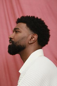 African Haircut Men, Black Man Faded Haircut, Mini Fro Taper Men, Fade Beard Styles For Men Black, Black Hair Men Hairstyles, Man Afro Hairstyles, Afro Haircuts For Men, Afro Male Hairstyles, Men Afro Styles