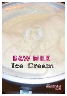 Homemade Raw Milk Ice Cream | The Homesteading Hippy Cheese Board Ideas, Dairy Recipes, Vanilla Flavor, Cheese Making, Homemade Cheese