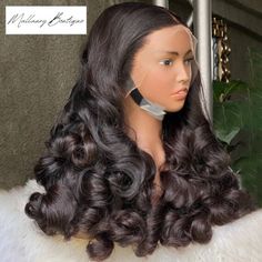 - Transparent Lace - Brazilian Raw Hair - Wavy - Density: 300% - 4x4, 13x6, 360 Lace - From 8 to 30 inches Wavy Wig, Beautiful Wigs, Natural Hair Styles Easy, Raw Hair, Wavy Hair, Lace Front, Natural Hair, Density, Human Hair