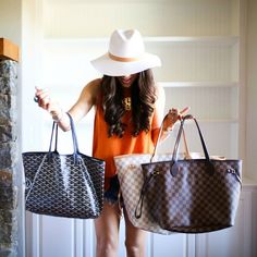 Louis Vuitton Nails, Goyard Handbags, Louis Vuitton Outfit, Emily Gemma, Goyard Tote, Louis Vuitton Backpack