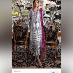 Pakistani Branded Dress Size Medium To Large Brand Sana Safinaz Stuff Lawn Brand New Branded Dress, Dresses Pakistani, Pakistani Dresses Online, Pakistani Street Style, Bridal Lehenga Collection, Sana Safinaz, Pakistani Dress Design, Pakistani Designers, Online Fashion Boutique